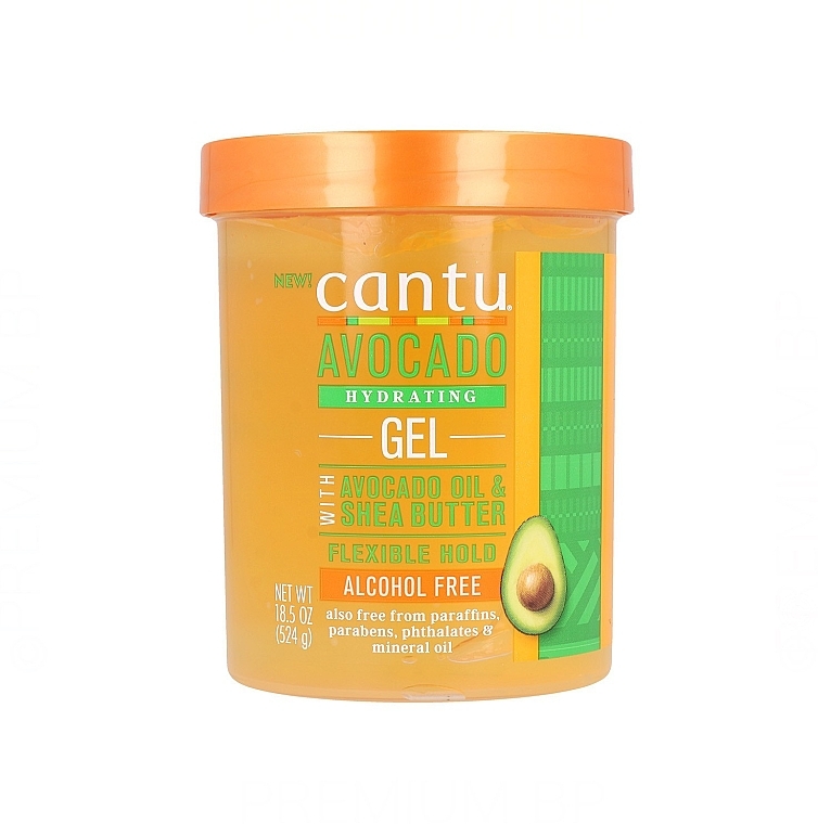 Nawilżający żel do stylizacji włosów z awokado - Cantu Avocado Hydrating Styling Gel — Zdjęcie N1