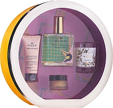 Kup Zestaw - Nuxe Culte Prodigieux Box (oil/100ml + h/cr/30ml + lip/balm/15ml + candle)