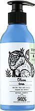 Kup Naturalny szampon do włosów przetłuszczających się Drzewo oliwne, biała herbata i bazylia - Yope Shampoo For Greasy Hair Olive Tree, White Tea, Basil