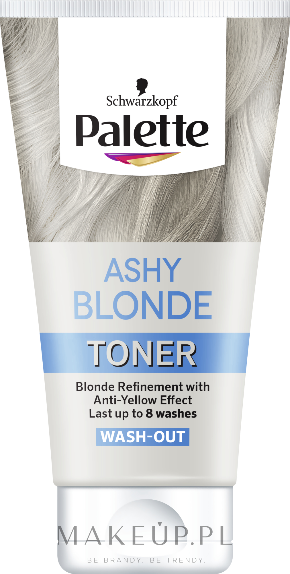 Toner do włosów neutralizujący żółte odcienie - Palette Blonde Toner — Zdjęcie Ashy Blonde
