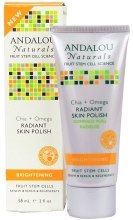 Kup Rozświetlający peeling z nasionami chia i kwasami tłuszczowymi omega - Andalou Naturals Chia + Omega Radiant Skin Polish