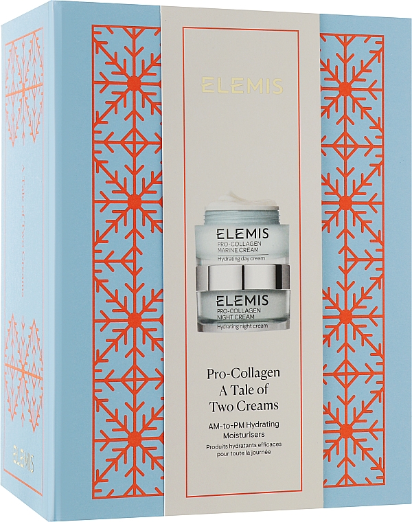 Zestaw - Elemis Pro-Collagen A Tale of Two Creams (f/cr/2x50ml) — Zdjęcie N1
