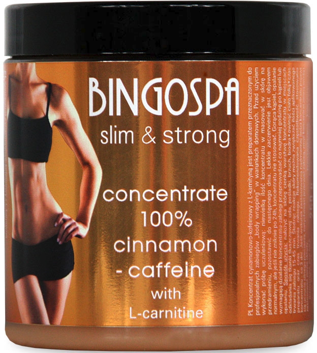 Koncentrat 100% cynamonowo-kofeinowy z L-karnityną - BingoSpa Concentrate 100% Cinnamon Caffeine-L-Carnitine