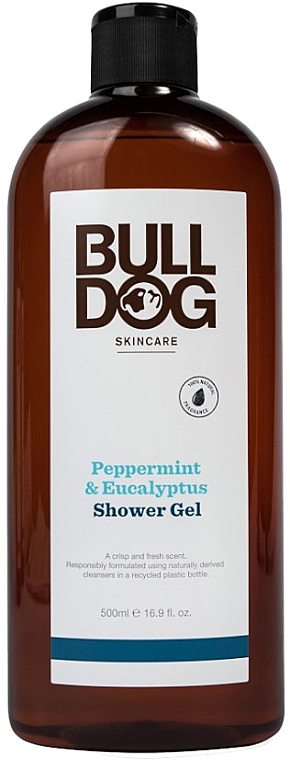 Żel pod prysznic Mięta i eukaliptus - Bulldog Skincare Peppermint & Eucalyptus Shower Gel — Zdjęcie N1
