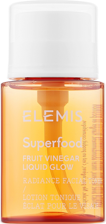 Rozświetlający tonik do twarzy - Elemis Superfood Fruit Vinegar Liquid Glow