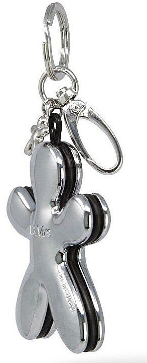 Brelok z aromatem, srebrny - Mr&Mrs After Midnight Scented Keyholder — Zdjęcie N1