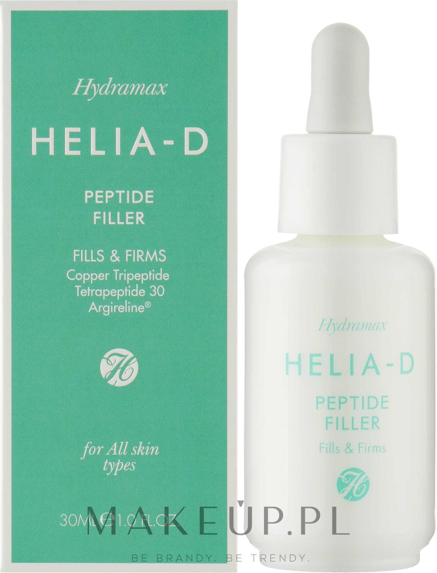 Peptydowy wypełniacz do twarzy - Helia-D Hydramax Peptide Filler — Zdjęcie 30 ml