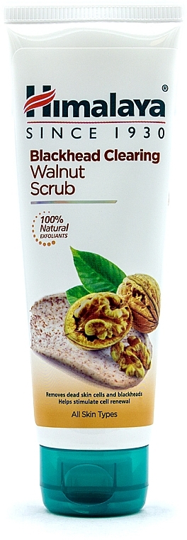 Delikatnie złuszczający scrub do twarzy Orzech włoski - Himalaya Herbals Gentle Exfoliating Walnut Scrub — Zdjęcie N1