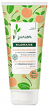 Kup Szampon do włosów Brzoskwinia - Klorane Junior Peach Detangling Shampoo
