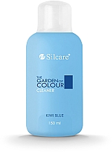 Odtłuszczasz do paznokci o zapachu kiwi - Silcare The Garden of Colour Cleaner Kiwi Blue — Zdjęcie N3