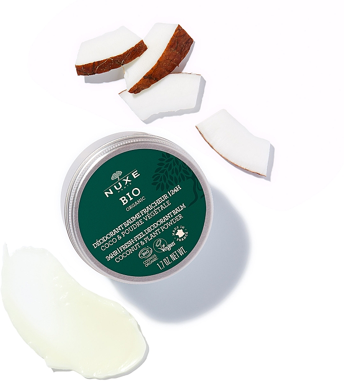 Odświeżający dezodorant w kremie - Nuxe Bio Organic Fresh Balm Deodorant — Zdjęcie N2