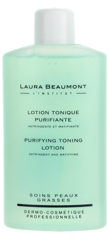 Oczyszczający tonik antybakteryjny z zieloną herbatą - Laura Beaumont Purifying Toning Lotion 