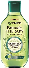 Kup Szampon do włosów normalnych z tendencją do przetłuszczania Zielona herbata, eukaliptus i cytrus - Garnier Botanic Therapy Green Tea, Eucalyptus & Citrus Shampoo