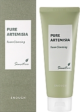 Pianka do higieny intymnej z ekstraktem z piołunu - Enough Pure Artemisia Foam Cleansing — Zdjęcie N1