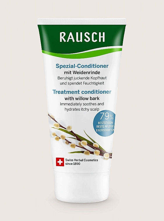 Rewitalizująca odżywka do włosów - Rausch Treatment Conditioner With Willow Bark — Zdjęcie N4