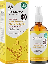Olej na rozstępy - Ikarov Anti-Stretch Mark Body Oil — Zdjęcie N2