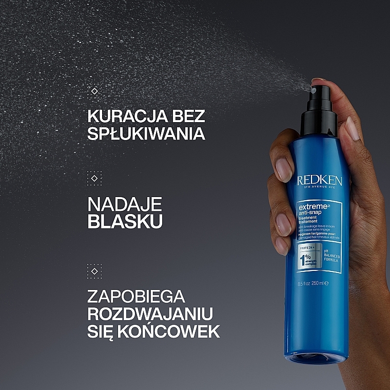 Spray do zniszczonych włosów - Redken Extreme Cat Protein Reconstructing Hair Treatment Spray — Zdjęcie N2