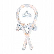 Zestaw do tworzenia loków, niebieski z różowym, 5 produktów - Ecarla Curling Headband Kit — Zdjęcie N2