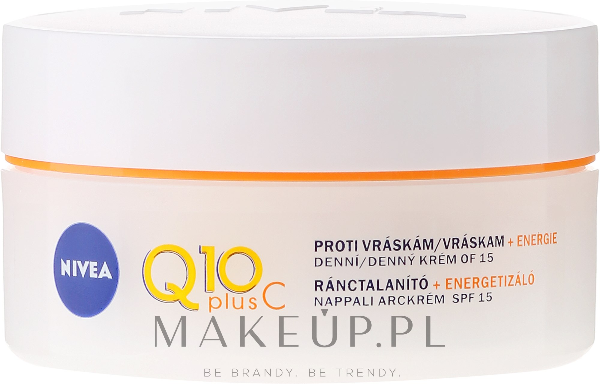 Energizujący krem przeciwzmarszczkowy - NIVEA Q10 Plus Energizing Anti-Wrinkle Day Cream SPF15 — Zdjęcie 50 ml