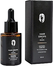 Olejek do włosów - Solidu Hair Drops Natural Hair Oil For Sensitive Scalp  — Zdjęcie N1