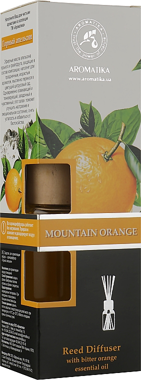 Dyfuzor zapachowy Górska pomarańcza - Aromatika