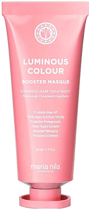 Maska do włosów wzmacniająca kolor - Maria Nila Luminous Colour Booster Masque — Zdjęcie N1