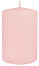 Świeca dekoracyjna, 7 x 10 cm, różowa - Artman Classic — Zdjęcie N1