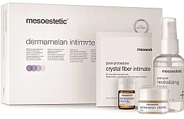 Kup Zestaw, 5 produktów - Mesoestetic Dermamelan Intimate Pack Peel