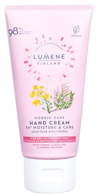Nawilżający krem do rąk do skóry suchej - Lumene Nordic Care Hand Cream — Zdjęcie N1