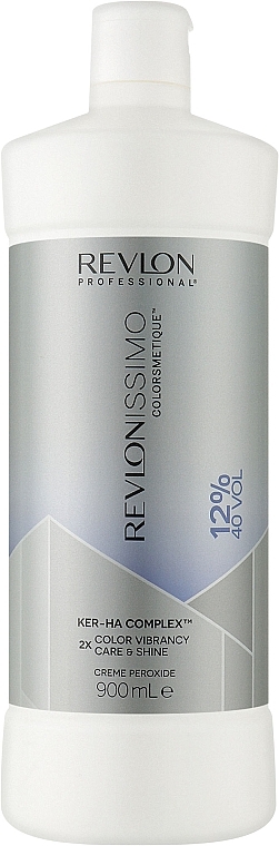 Utleniacz kremowy - Revlon Professional Revlonissimo Colorsmetique Cream Peroxide Ker-Ha Complex 12% 40 Vol. — Zdjęcie N1