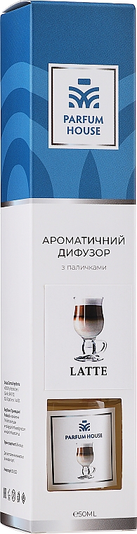 Dyfuzor zapachowy Latte - Parfum House Latte — Zdjęcie N1