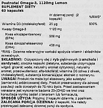 Suplement diety dla młodych mam, Omega 3 - Nordic Naturals Postnatal Omega-3 Lemon Flavor — Zdjęcie N3