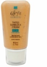 Kup Krem przeciwsłoneczny do twarzy do skóry normalnej i mieszanej z filtrem SPF 20+ - Spa Abyss Tinted Sunblock Cream SPF 20+ 