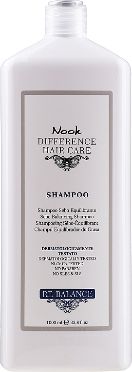 Szampon Sebobalance - Nook DHC Re-Balance Shampoo — Zdjęcie N1