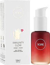 Krem do twarzy na dzień - Yope Immunity Glow Chaga + Poppy Day Cream — Zdjęcie N2