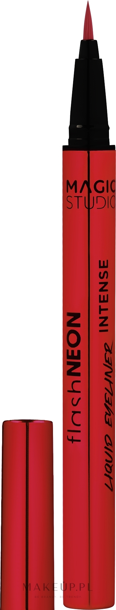 Płynny eyeliner - Magic Studio Neon Liquid Eyeliner — Zdjęcie Intense Red