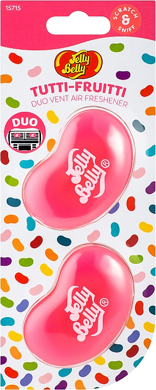 Zapach do samochodu Tutti-Frutti - Jelly Belly — Zdjęcie N1