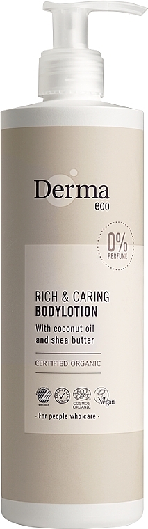 Balsam do ciała - Derma Eco Rich & Caring Body Lotion — Zdjęcie N1