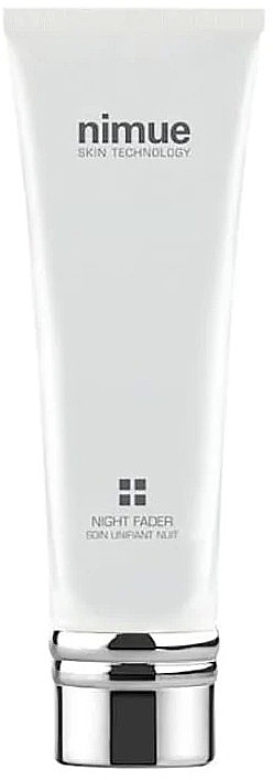 Krem na noc do twarzy przeciw przebarwieniom, tubka - Nimue Skin Technology Night Fader — Zdjęcie N1