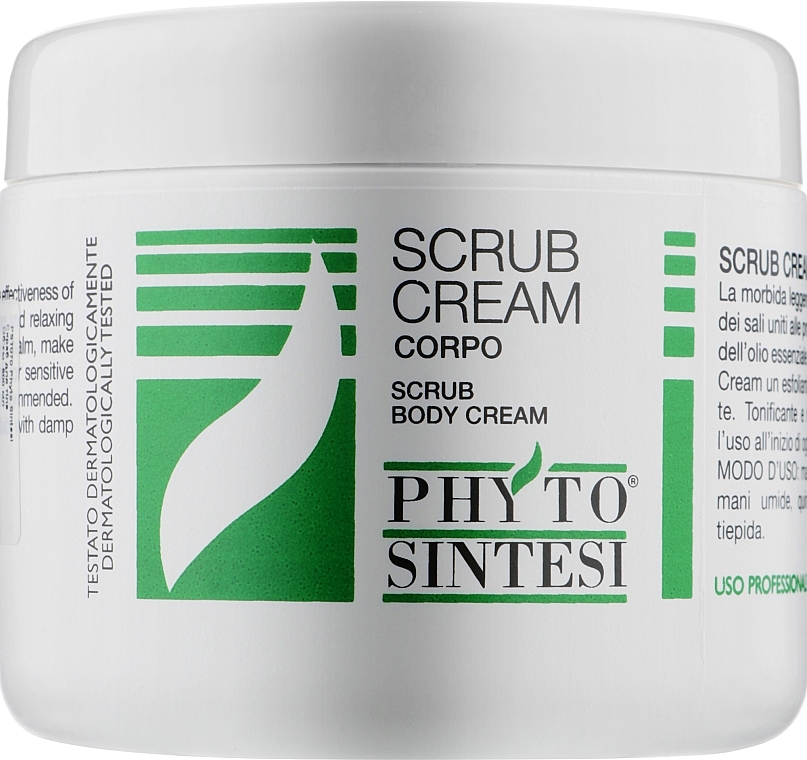 Peelingujący krem ​​do ciała - Phyto Sintesi Scrub Cream — Zdjęcie N1