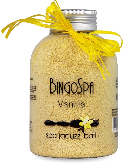 Sól do kąpieli Wanilia - BingoSpa Jacuzzi Bath Salt Vanilla — Zdjęcie N3