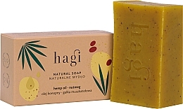 Kup Naturalne mydło z olejem konopnym i gałką muszkatołową - Hagi Ziemia
