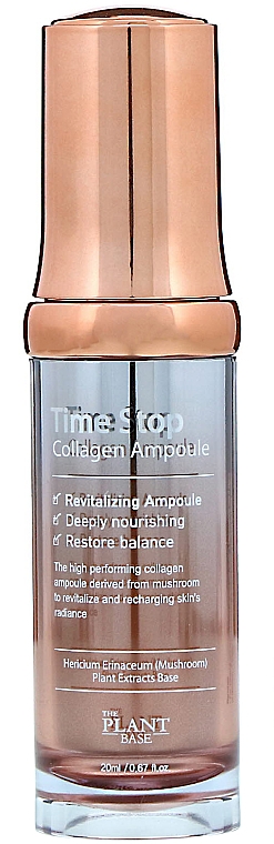 Serum do twarzy - The Plant Base Time Stop Collagen Ampoule — Zdjęcie N1