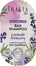 Kup Szampon w kostce przeciw wypadaniu włosów z lawendą i rozmarynem - Thalia Life Bar Shampoo 