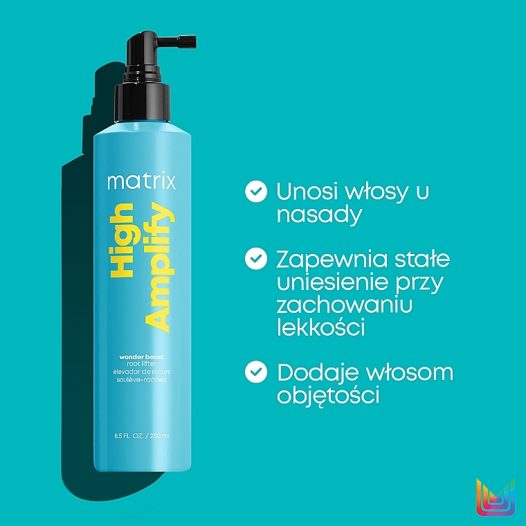 Spray unoszący włosy u nasady - Matrix Total Results High Amplify Wonder Boost Root Lifter — Zdjęcie N3