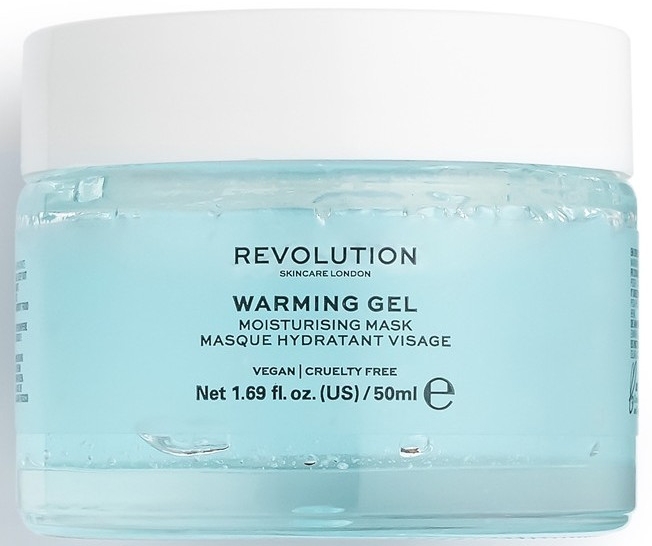 Nawilżająca maska do twarzy - Makeup Revolution Skincare Warming Gel Moisturising Face Mask — Zdjęcie N1