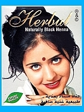 Henna do włosów, naturalna czerń - Herbul Naturally Black Henna — Zdjęcie N2