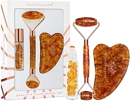 Zestaw - Crystallove Cognac Amber Beauty Set — Zdjęcie N1