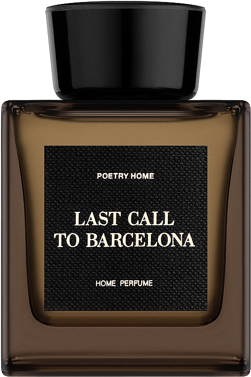 Poetry Home Last Call To Barcelona Black Square Collection - Perfumowany dyfuzor — Zdjęcie N1