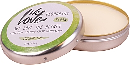 Naturalny dezodorant w kremie - We Love The Planet Deodorant Luscious Lime — Zdjęcie N2
